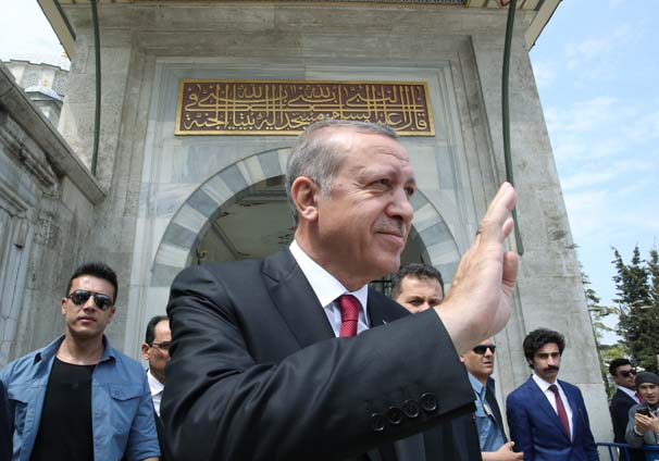 Cumhurbaşkanı Recep Tayyip Erdoğan, Fatih Sultan Mehmet türb