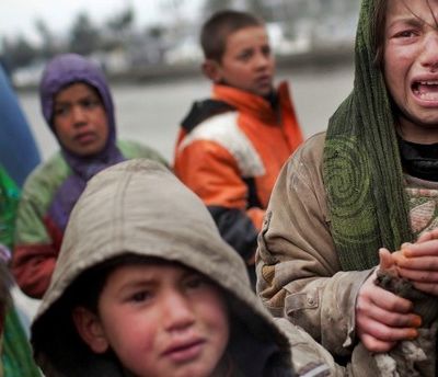 afgan mülteci çocukları