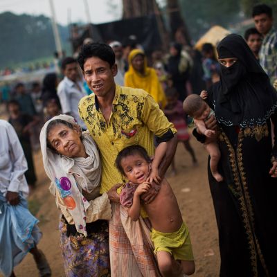 APTOPIX Bangladesh Myanmar Attacks