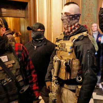 ABD’de silahlı gruplar Michigan Eyalet Meclisi’ni bastı