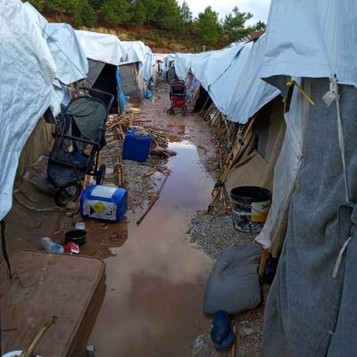 Yunanistan’ın mülteci kampında insanlık dramı yaşanıyor