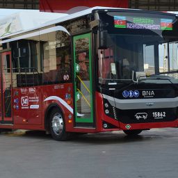 Otobüs ihracat BMC Azerbaycan