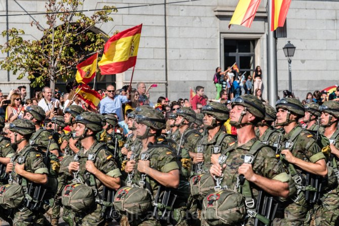 ispanya ordusu asker