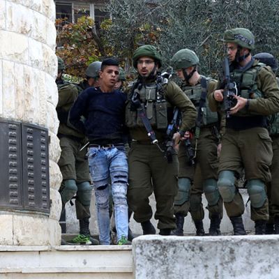 İsrail Filistin gözaltı