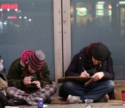 ABD’de yarım milyondan fazla evsiz, zorlu kış şartlarıyla mücadele ediyor