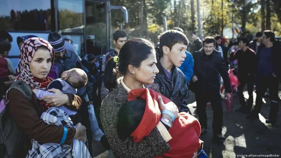Avusturya'da sığınmacılar Covid